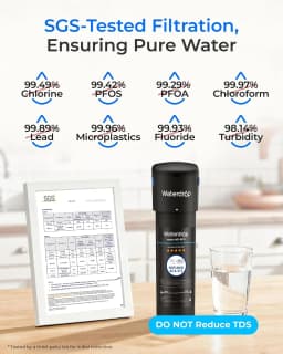 Waterdrop 10UA Under Sink Water Filter System, Reduces PFAS, PFOA/PFOS, Lead, Chlorine, Bad Taste & Odor