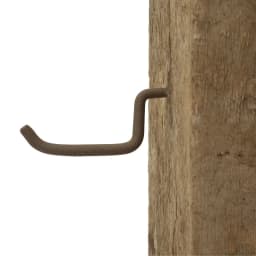 Hunting Hang-on Treestand Screw-in Gear Hanger, Brown, Model 501, Steel 0.25" x 4.5" x 1.5", 0.05 lb