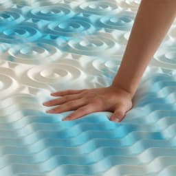 JHK 2 Inch Gel Memory Foam Mattress Topper 5-Zone Pressure Relief Full Size Cooling Mattress Soft and Breathable Bed Topper