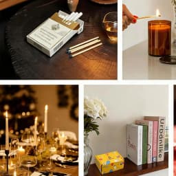 USA Free Shipping Smoking Accessories, 3inch Black Matches Bulk Sticks with Striker for Fireplace, Lighters, Candle Lighting