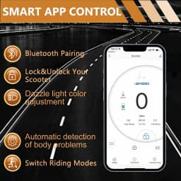 EOEOTWO Electric Scooters 40mph 2400W Dual Motors 52V23AH Battery E Scooter Adult Hydraulic Brake 11'' Off-Road Tires Escooter With APP