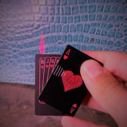 Metal Poker Card Shaped Lighter with Cash Detector Light Windproof Decompression Portable Turbine Torch Lighter for Men's Gift