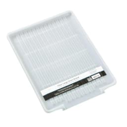 Large Clear Plastic Dish Drying Drain Board, Kitchen Sink Dish Drainer Tray for Countertop Drying