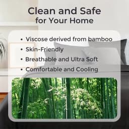 4pcs/6pcs Bamboo Cooling Queen Size Sheet Set - Children Bedding, Breathable And Comfortable - Fit for Hot Sleepers