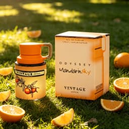 Odyssey. Mandari. n Vintage has a vintage citrus aroma with a fresh orange fruit flavor and woody aftertaste, making it durable and lon.g-lastin.g