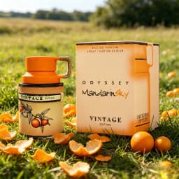 Odyssey. Mandari. n Vintage has a vintage citrus aroma with a fresh orange fruit flavor and woody aftertaste, making it durable and lon.g-lastin.g