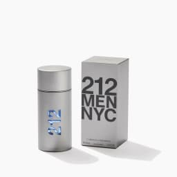 Carolina Herrera 212 Men Eau de Toilette for Men – Woody Floral Musk Fragrance, Perfect Father’s Day Gift, 3.4 fl oz / 100 ml