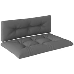 2-Seater Outdoor Tray Seat Cushion, Thick Replacement Tray Sofa Cushion