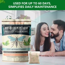 Mosquito Repellent Sachets 20 Pack, Plant-Based Natural Bug Repellent, 30 Days Long-Lasting Protection, 120 Sq Ft Coverage, Non-Toxic Mosquito Deterrent for Yard Patio Garden Camping Outdoor