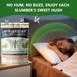 Mosquito Repellent Sachets 20 Pack, Plant-Based Natural Bug Repellent, 30 Days Long-Lasting Protection, 120 Sq Ft Coverage, Non-Toxic Mosquito Deterrent for Yard Patio Garden Camping Outdoor