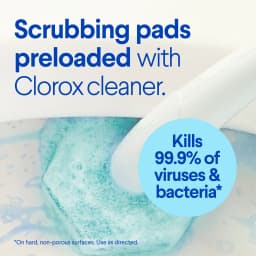 ToiletWand Disinfecting Brush Refills, Disposable Toilet Bowl Cleaner, Rainforest Rush, 10 Count