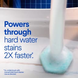 ToiletWand Disinfecting Brush Refills, Disposable Toilet Bowl Cleaner, Rainforest Rush, 10 Count