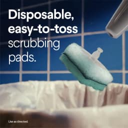 ToiletWand Disinfecting Brush Refills, Disposable Toilet Bowl Cleaner, Rainforest Rush, 10 Count