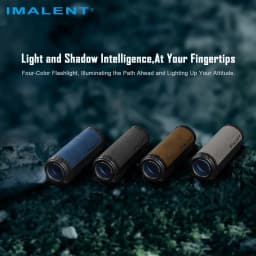 IMALENT BTL50 Electronic Focus Flashlight 3000LM 705M Range Portable EDC Tactical Fast Charging Waterproof for Patrol Hiking