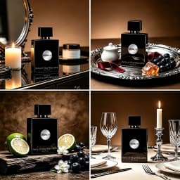 RISNOW Spicy Woody Fragrance 3.4 oz 100ml for Men - Party of King Masculine with Bergamot Pineapple Birch Patchouli Long-Lasting Luxury Arabian Men's Perfume