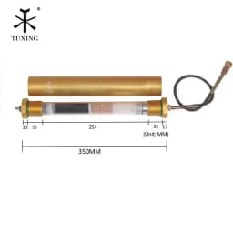 TUXING 300Bar Compressor Oil Water Filter Separator Purify Air Oil Stains for 4500Psi Diving Equipment L350mm*OD49mm*ID36mm