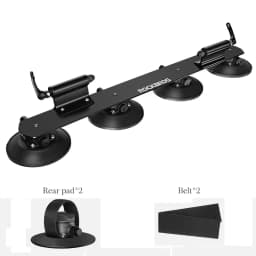 ROCKBROS Bicycle Car Racks Carrier Trunk Bike Roof-Top Rack Suction Cups Car Holder MTB Road Rack Quick Install Cycling Racks