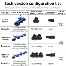 ROCKBROS Bicycle Car Racks Carrier Trunk Bike Roof-Top Rack Suction Cups Car Holder MTB Road Rack Quick Install Cycling Racks