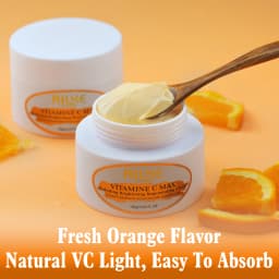 AILKE Vitamin C Brightening Face Cream, Hydration, Moisturizing, Anti-Wrinkles, with Collagen, Lightweight Texture, Non-Greasy