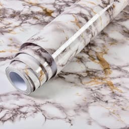 55cm Marble Vinyl Self Adhesive Wallpaper Waterproof Contact Paper PVC Wall Stickers for Kitchen Livingroom Home Decorative Film