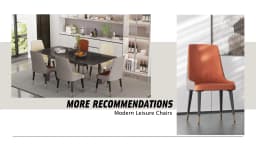 Modern Dining Chairs Set of 2 Kitchen Chairs Upholstered Cushion Seat Metal Legs for Dining Room Restaurant Island