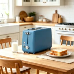 2 Slice Stainless Steel Long Slot Toaster, 6 Shade Settings, 10" Slot for Bagels & Bread, Defrost Cancel Function, Removable Crumb Tray
