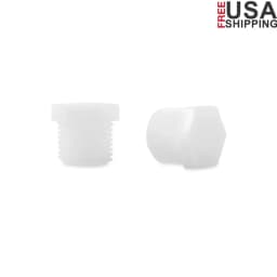 RV Water Heater Drain Plug 1/2 NPT Thread 2-Pack Easy Installation Replacement Plug Compatible with Multiple Models