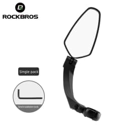 ROCKBROS Bike Mirror Handlebar Rear View Mirror Adjustable Wide Range Back Sight Reflector Cycling Mirrors Bicycle Accessories