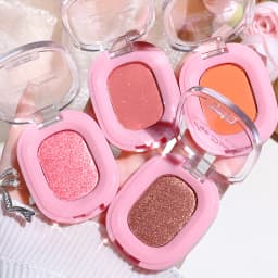 Monochrome Flower Mist Blush Powder Fine Matte Brightens Rouge Natural Nude Powder Pink Trimming Blush Waterproof Easy To Apply