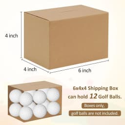 100Pack 6x4x4 Inch Corrugated Shipping Boxes, Small Cardboard Mailers for Packaging, Mailing, Moving, Storage,Small Business Use