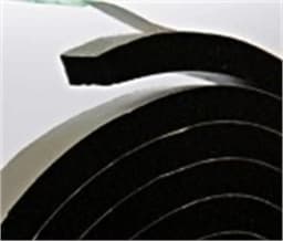 Available R534H Sponge Rubber Foam Tape 5/16-Inch, Black, 3/4" W, 5/16" T, 10 ft L Weather Stripping