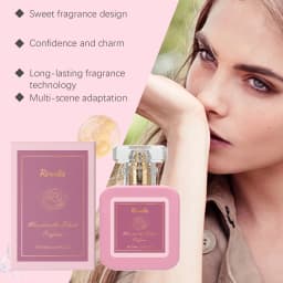 Roxelis Strawberry Candy Sweet Perfume Captivating Charming Long-Lasting Fragrance Dating Multi-Scene Portable Women's Perfume