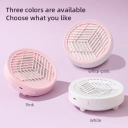 New Mini Nail Dust Collector Extractor Fan Professional USB Powerful Nail Vacuum Cleaner With Remove Paper Filter Nail Equipment