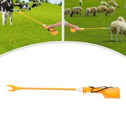 31.5in Cattle Prod Stick Animal Repellent Electric Rechargeable Livestock Prod Herding Tool for Cattle Sheep Horse Donkey