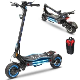 High Power Dual Motor 3000W*2 Electric Scooter 10 Inch Anti-Shock Tires Foldable Adult Off Road E Scooter Long Distance Travel Scooter