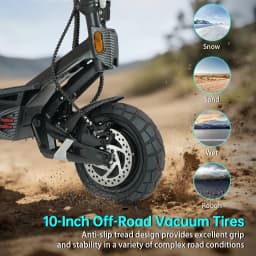 High Power Dual Motor 3000W*2 Electric Scooter 10 Inch Anti-Shock Tires Foldable Adult Off Road E Scooter Long Distance Travel Scooter