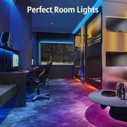 200FT RGB LED Strips Light, with 44-key Remote Control and App Control, Color-hanging LED Strips Set, RGB Music Synchronous Lighting, Suitable for Rooms, Home Decoration