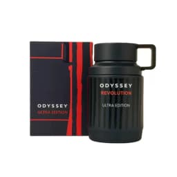 Armaf Odyssey Revolution Ultra Edition EDP 100ml (3.4 fl oz), Fougere Oriental Woody Fragrance for Men