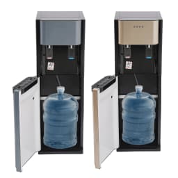110V Bottom Loading Water Dispenser 304 Stainless Steel Liner Hot Cold Water Cooler Floor Standing Drinking Water Machine