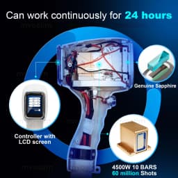 NEW Professional FAC 2 IN 1 Diode Laser 5000w Hair Removal Machine Pico Qswitch ND YAG Tattoo Removal Machine 4 Waves 808NM