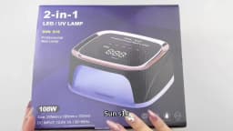 Rechargeable UV LED Nail Lamp Professional Cordless Gel Polish Drying Lamp For Manicure With Nail Care Tool Kit as Gift