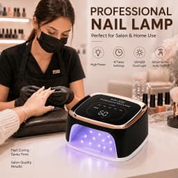 Rechargeable UV LED Nail Lamp Professional Cordless Gel Polish Drying Lamp For Manicure With Nail Care Tool Kit as Gift