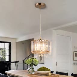 Modern Pendant Light Luxury Chandelier Led Crystal Ceiling Lamp Bedroom Lustre Dining Table Kitchen Island Fixtures Home Decor
