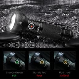Sofirn IF22A 2100lm Flashlight 21700 Powerful Light SFT40 LED 680M Long Range USB C Rechargeable Charging Throw Torch