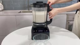 PRASKY 2400W Heating Blender 25000 RPM Heavy Duty Auto Clean Professional Blender For Smoothies Soups 55oz Glass Jar&A To-Go Cup