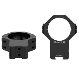 WestHunter Black 11mm Dovetail Scope Mounts 30MM / 34MM Tube High Profile Scope Rings Hunting Accessories