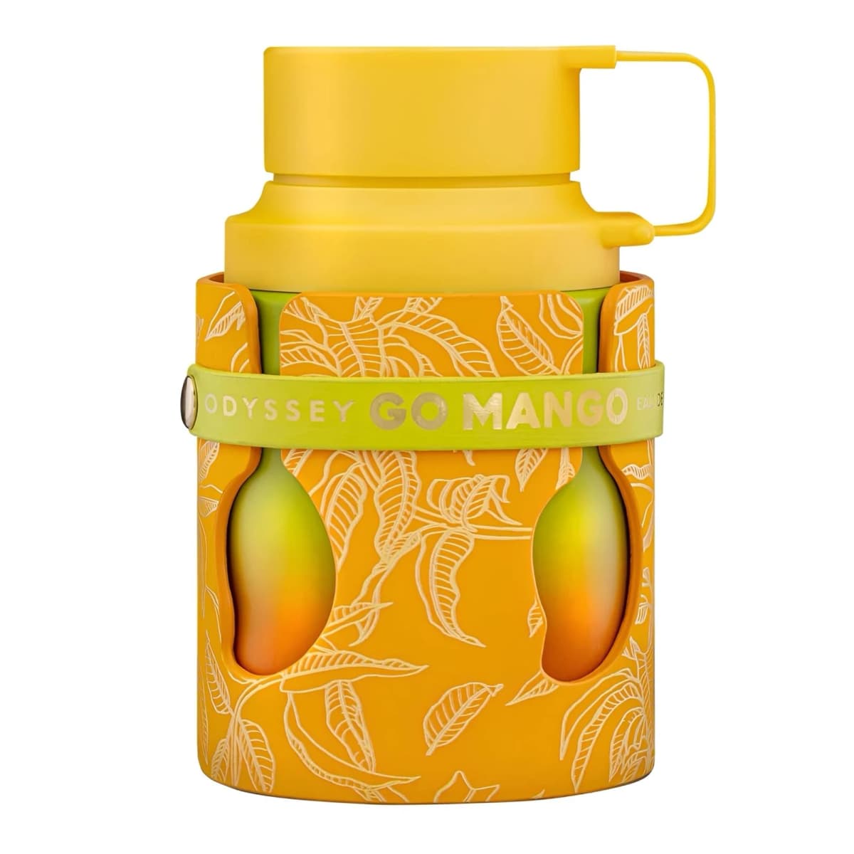 Odyssey Go Mango Eau de Parfum, Men's Fragrance, Fresh and Fruity Scent, 3.4 Oz