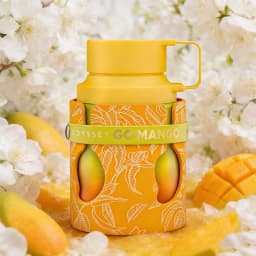 Odyssey Go Mango Eau de Parfum, Men's Fragrance, Fresh and Fruity Scent, 3.4 Oz