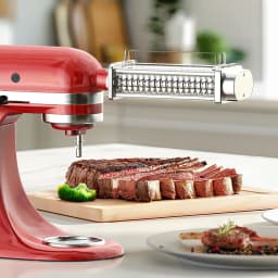 Meat Tenderizer Attachment for Kitchenaid Stand Mixer Stainless Steel Gear Meat Tenderizer Machine Efficient Kitchen Tool
