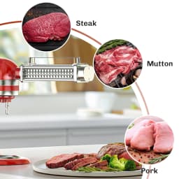 Meat Tenderizer Attachment for Kitchenaid Stand Mixer Stainless Steel Gear Meat Tenderizer Machine Efficient Kitchen Tool